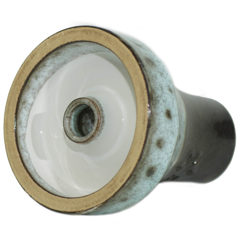 Чаша для кальяна Solaris Triton глиняна Синьо-зелена глазур (2675164532) - фото 3 Чаша для кальяна Solaris Triton глиняна Синьо-зелена глазур (2675164532) - фото 3