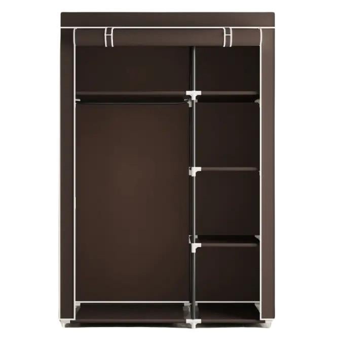 Шафа складна тканинна RIAS 28105 Storage Wardrobe 105х45х170 см Brown (3_06084)