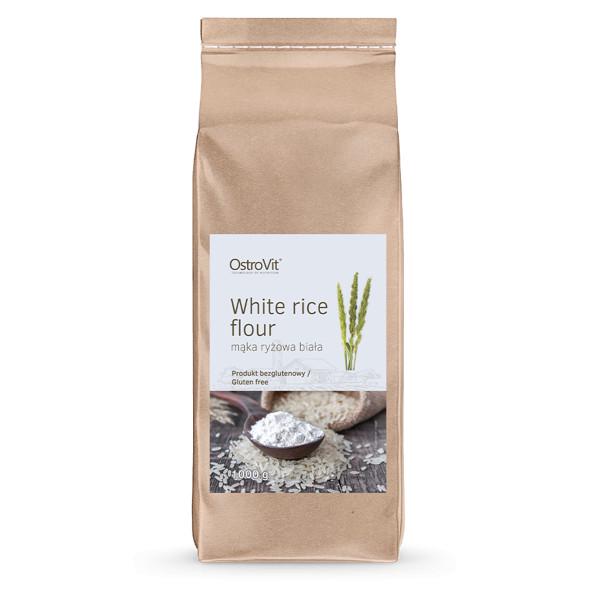 Замінник харчування OstroVit White Rice Flour 1000 г 10 порцій Pure