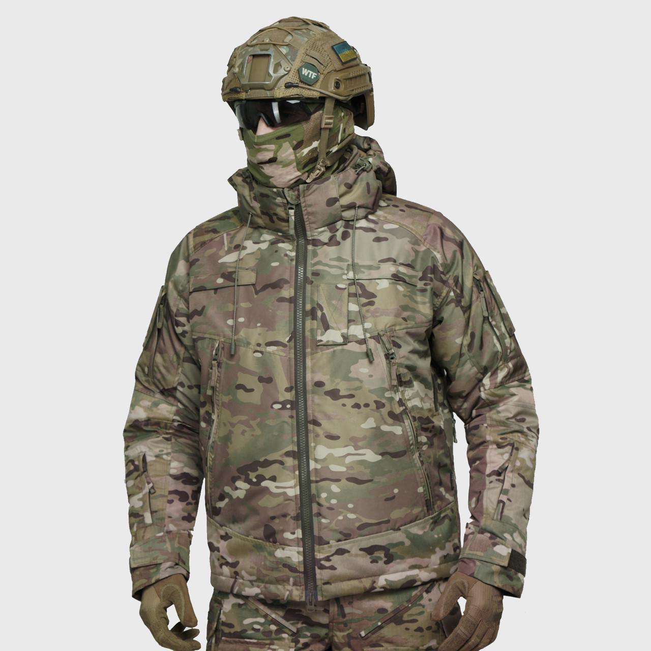 Куртка зимова тактична UATAC Hard Membrane Climashield Apex 136 XXL Multicam (2904281678)