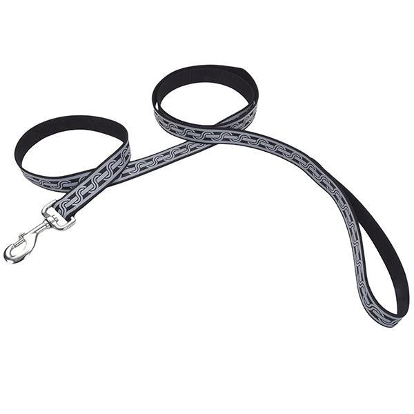 Поводок для собак светоотражающий Coastal Lazer Brite Reflective Leash 1,6 см х 1,2 м