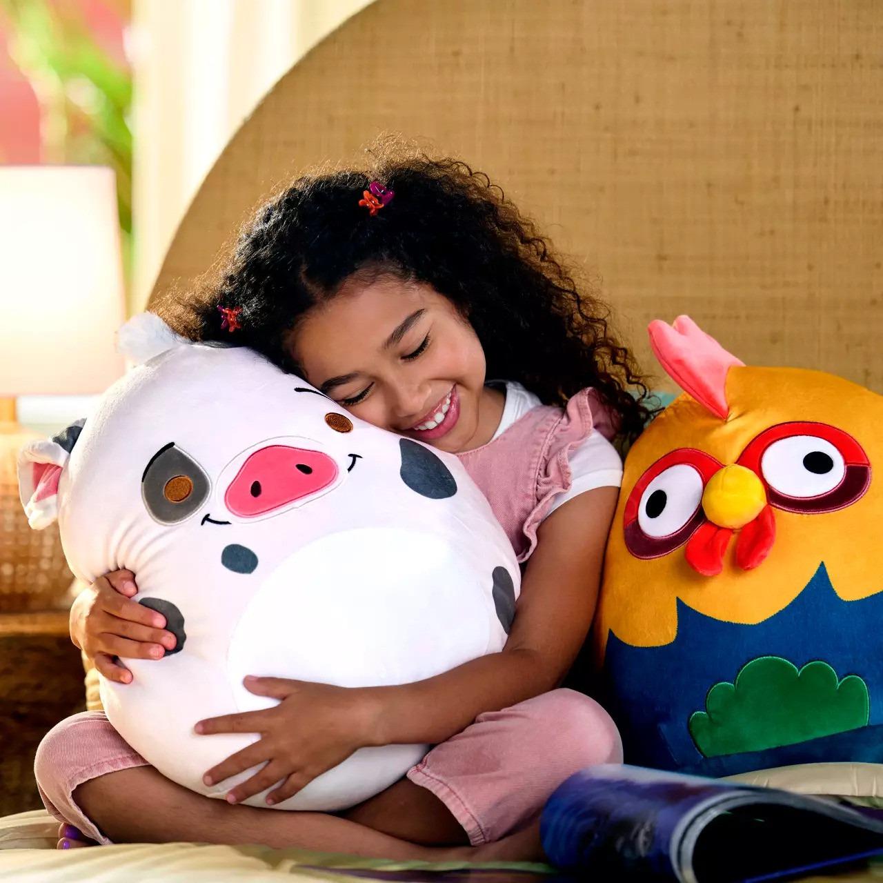 Мягкая игрушка Disney Хэй Хэй Squishmallows Моана 35 см (27477143) - фото 3