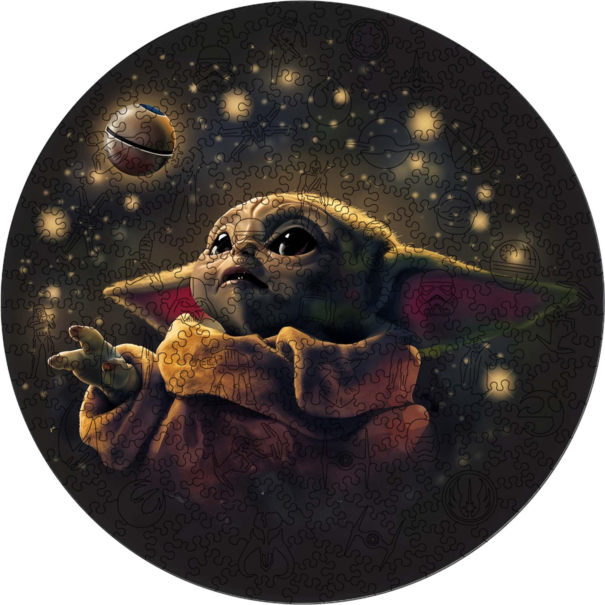 Пазл деревянный фигурный Bramble Малыш Йода Грогу XL (BRUA0005)