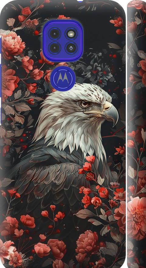 Чехол на Motorola G9 Play Цветочный страж (6102m-2105-42517)