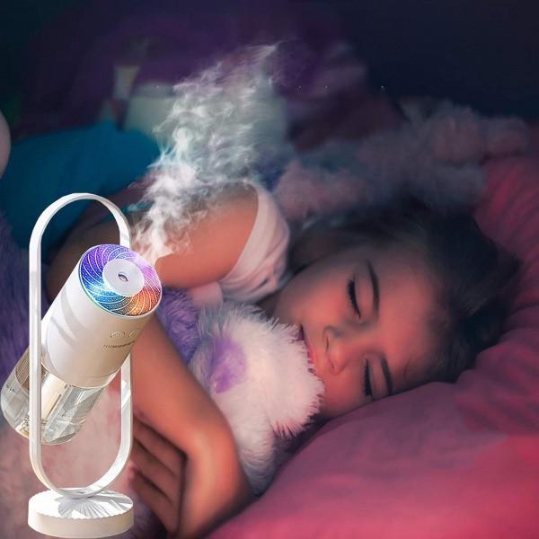 Зволожувач повітря портативний Humidifier з іонізацією Білий (STB-J1240) - фото 9