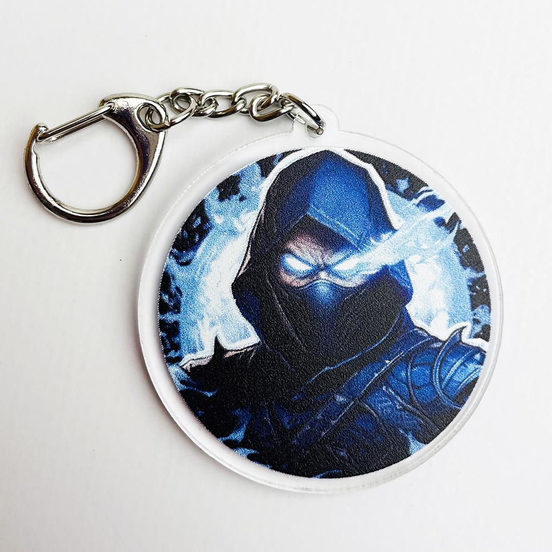 Брелок акриловый Mortal Kombat Sub-Zero (00000002821)