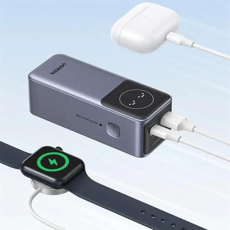 Повербанк UGREEN 12000 mAh 100W PB724 (26389520) - фото 2 Повербанк UGREEN 12000 mAh 100W PB724 (26389520) - фото 2