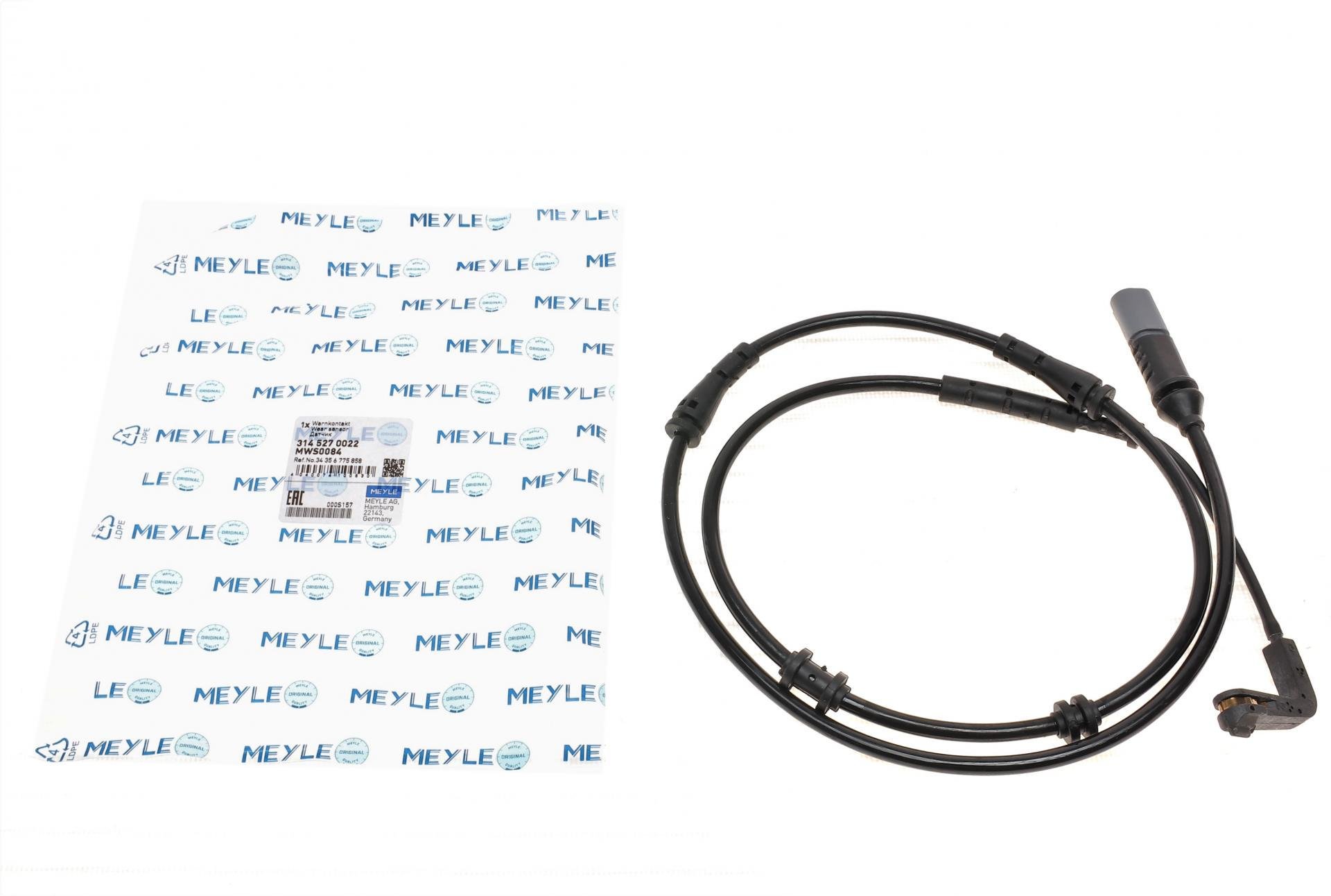 Датчик зносу гальмівних колодок задніх BMW 7 F01-F04 08-15 314 (527 0022)