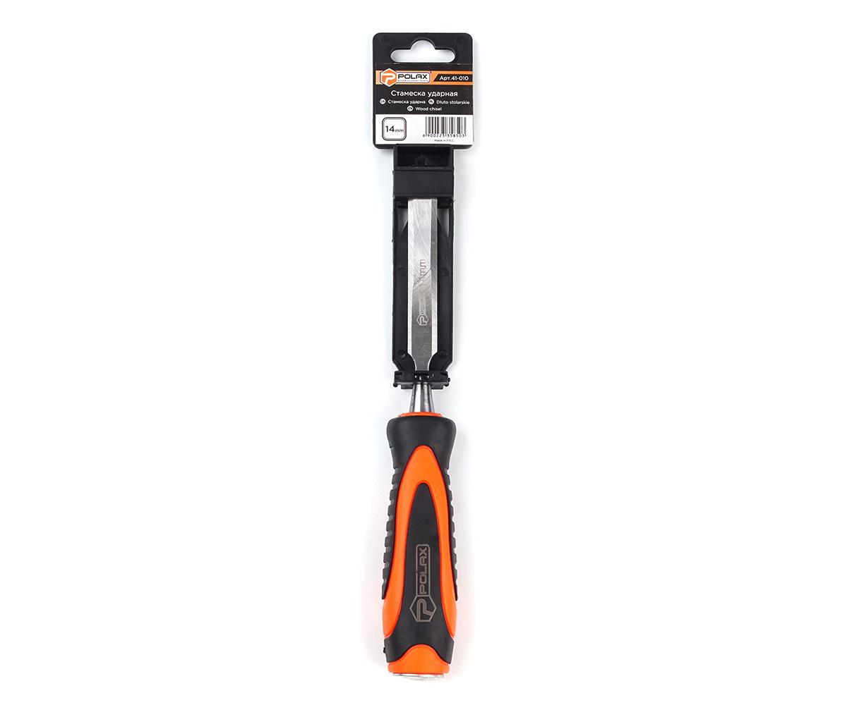 Стамеска Polax по дереву ударная 14 мм (41-010) - фото 3 Стамеска Polax по дереву ударная 14 мм (41-010) - фото 3