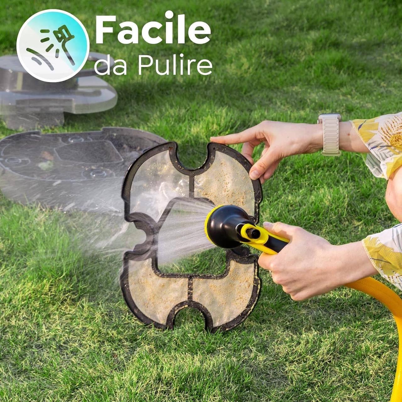 Робот-пылесос для бассейна TALOSBO Pleco S1 аккумуляторный 80 мин работы очистки дна двойной мотор - фото 2 Робот-пылесос для бассейна TALOSBO Pleco S1 аккумуляторный 80 мин работы очистки дна двойной мотор - фото 2