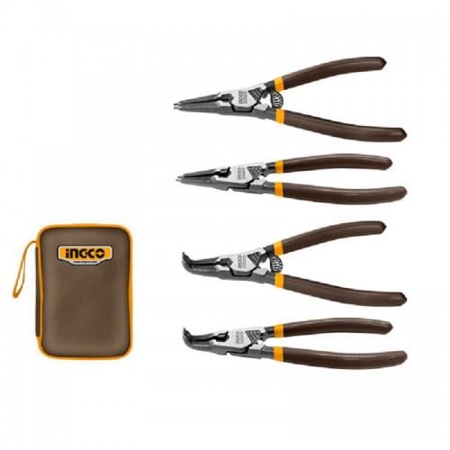 Набір знімачів стопорних кілець INGCO 4 пр. (000195991) Набір знімачів стопорних кілець INGCO 4 пр. (000195991)