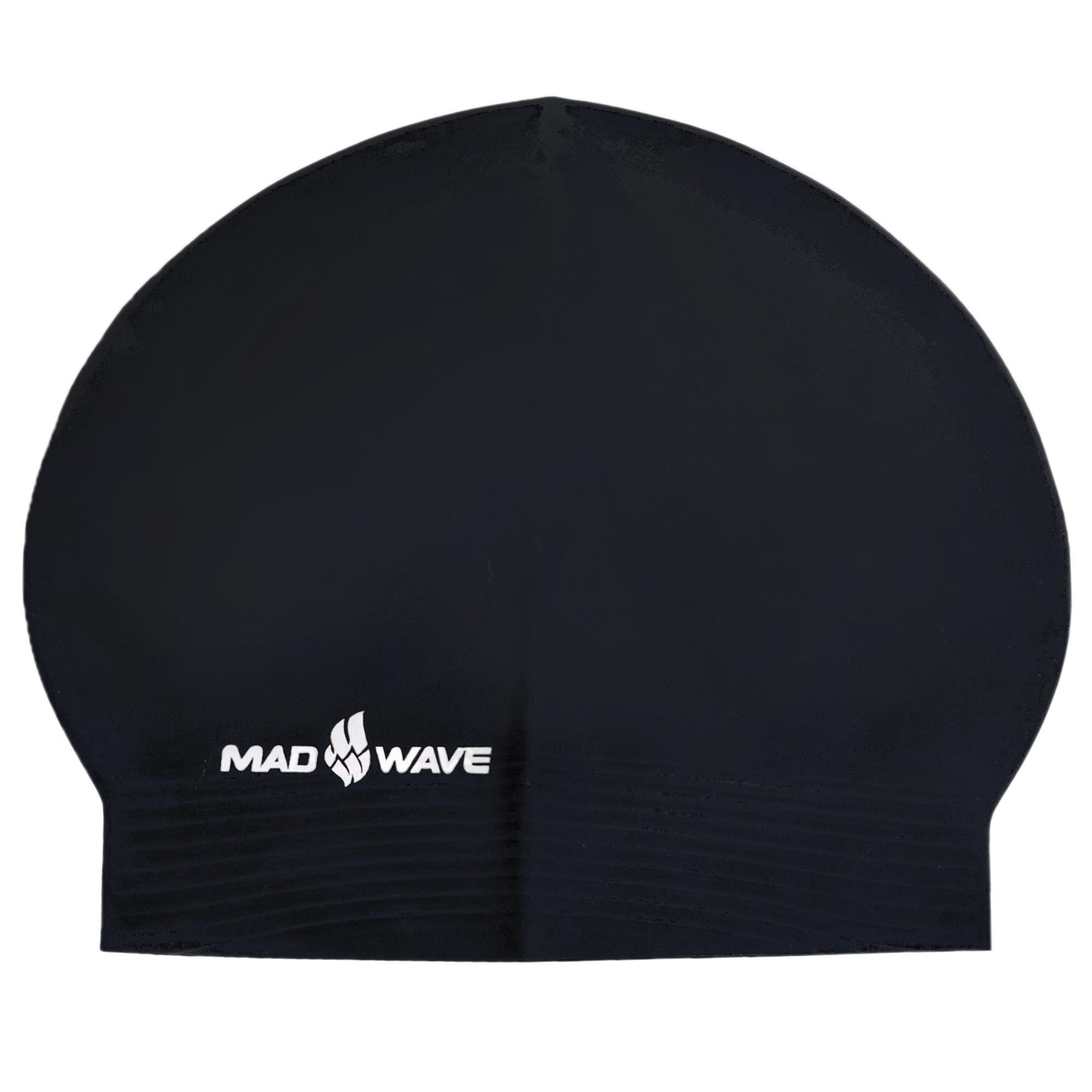 Шапочка для плавания для взрослых MadWave SOLID M056501 латексная Черный (M056501_Черный) - фото 1 Шапочка для плавания для взрослых MadWave SOLID M056501 латексная Черный (M056501_Черный) - фото 1