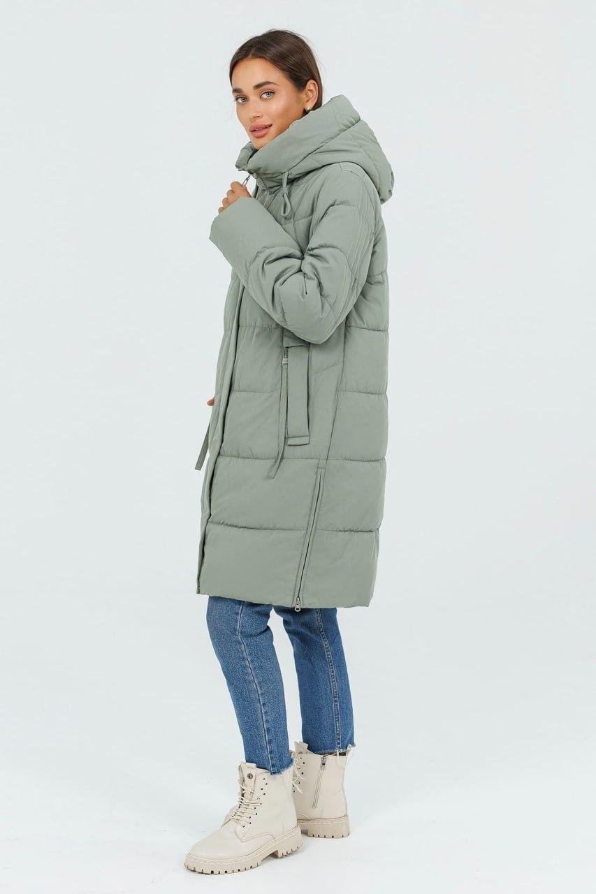 Пуховик 5924c р. 56 Оливковий - фото 3 Пуховик 5924c р. 56 Оливковий - фото 3