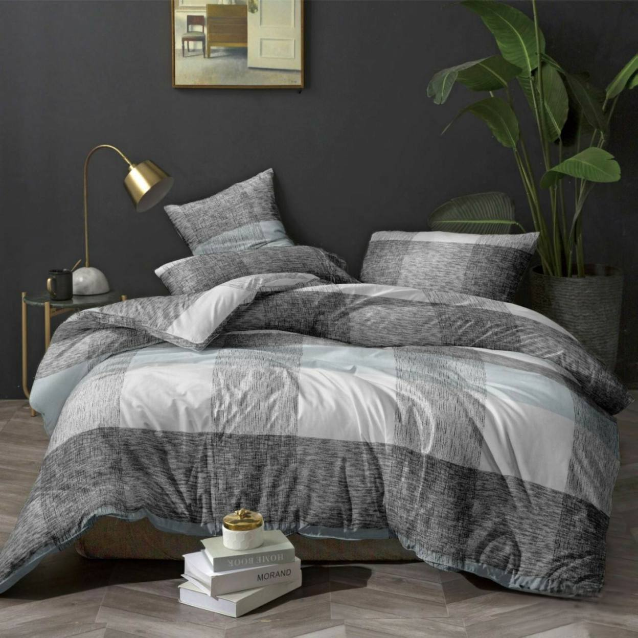 Комплект постельного белья Обыденность полуторный полиэстер 150х220 см (T75-Bu1501/1.5)