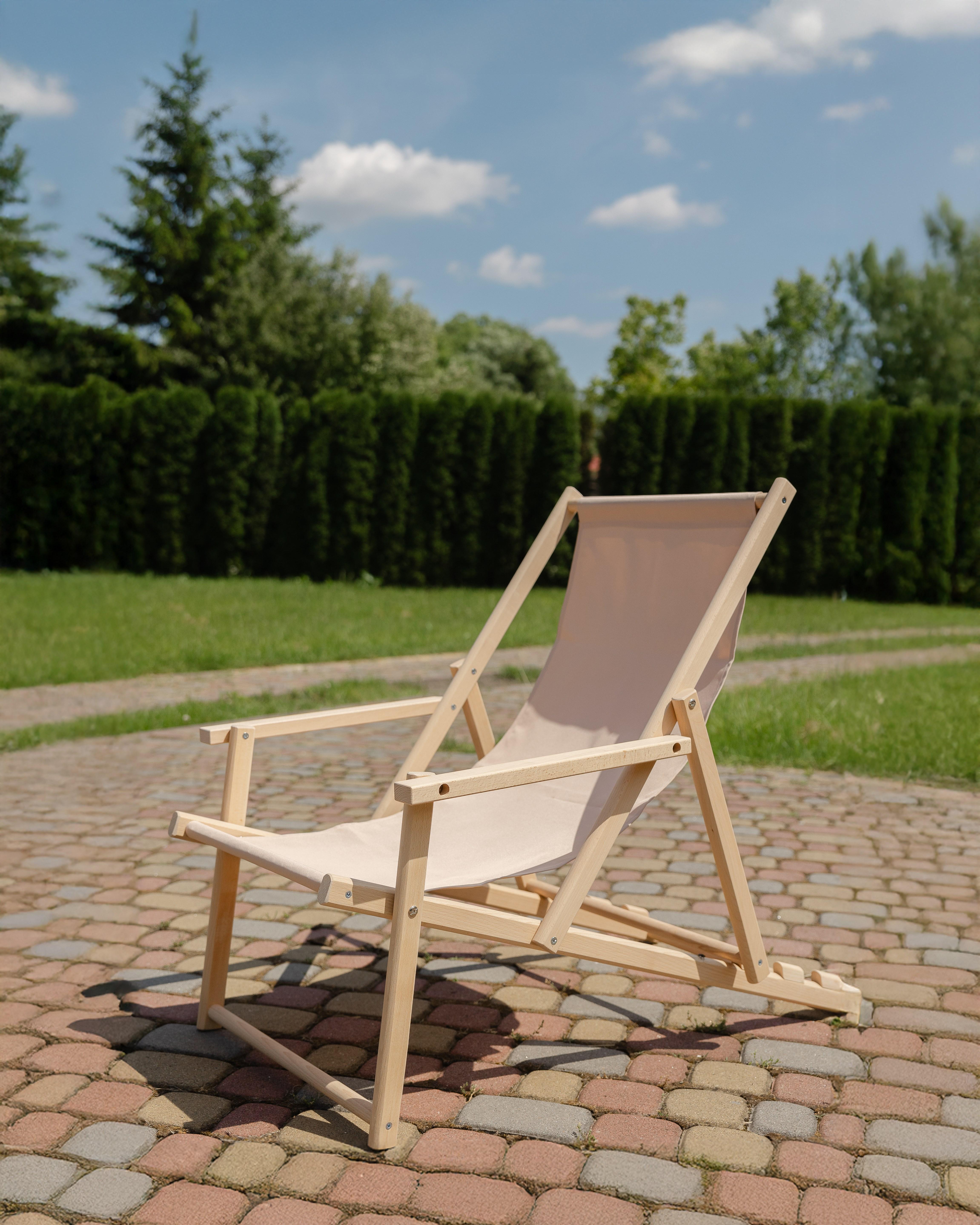 Шезлонг дерев'яний розкладний XRmaster Капучино (0002236) - фото 1 Шезлонг дерев'яний розкладний XRmaster Капучино (0002236) - фото 1