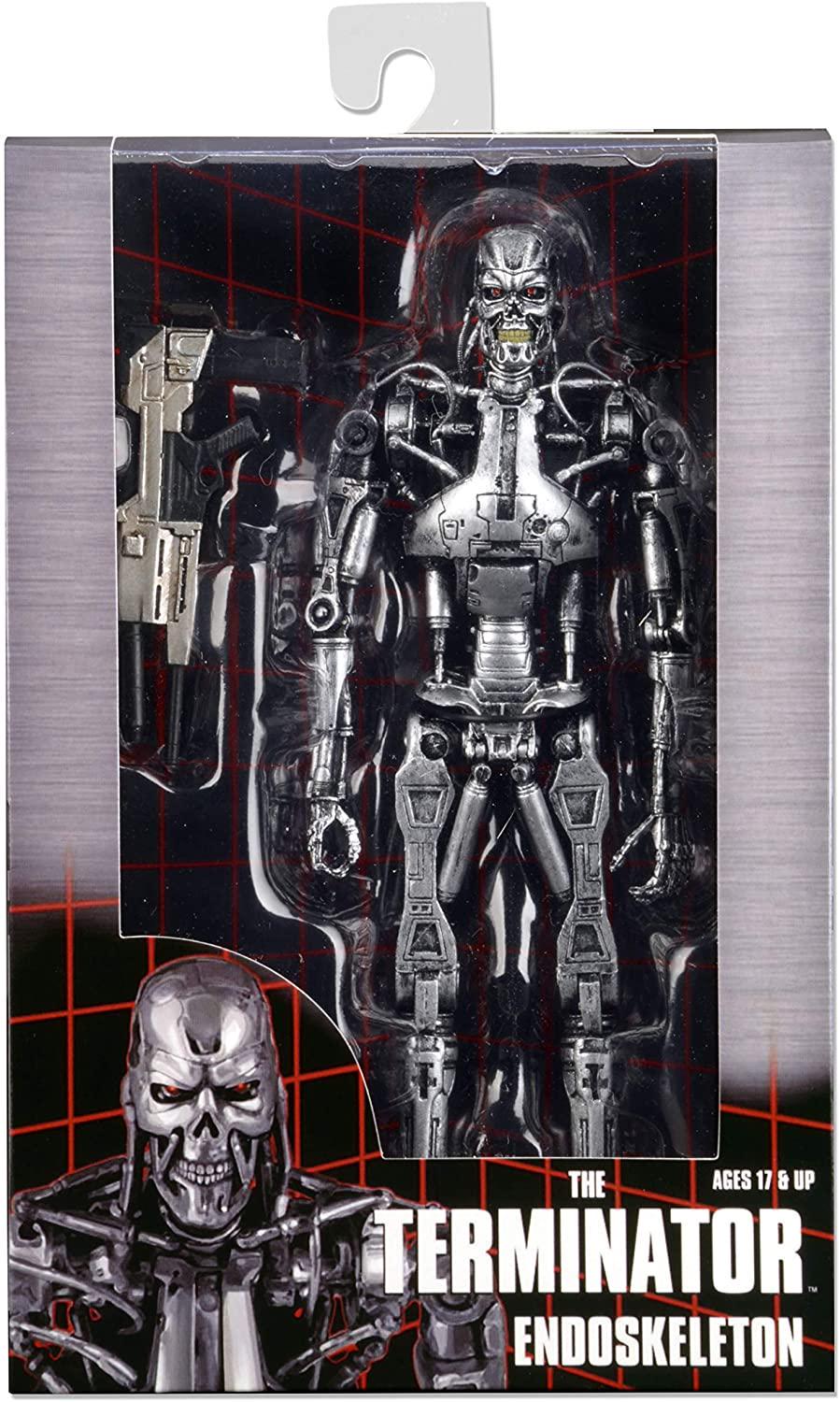 Фигурка Terminator Endoskeleton Т-800 с автоматом 15 см (7264547) - фото 4