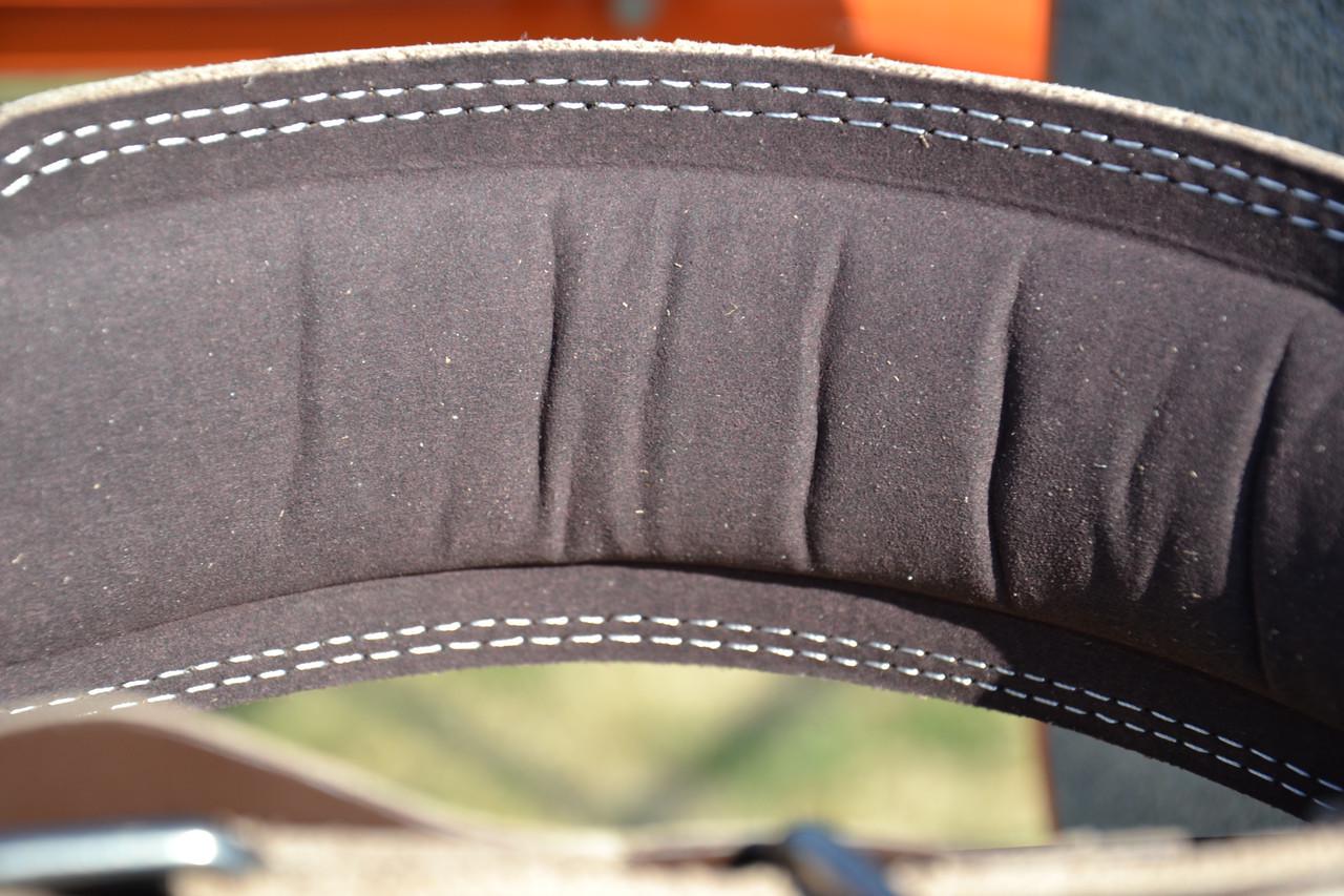 Пояс для тяжелой атлетики кожаный MadMax MFB-246 Full leather Chocolate L Brown (A-012693) - фото 8 Пояс для тяжелой атлетики кожаный MadMax MFB-246 Full leather Chocolate L Brown (A-012693) - фото 8