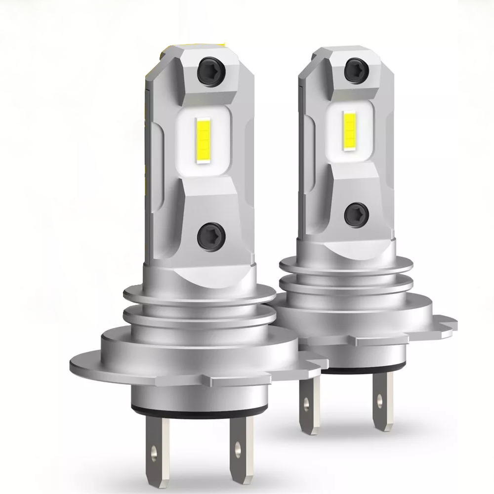 Автомобильные LED-лампы H7 12V CSP с холодным белым светом 6500K 2 шт. (S36DM)