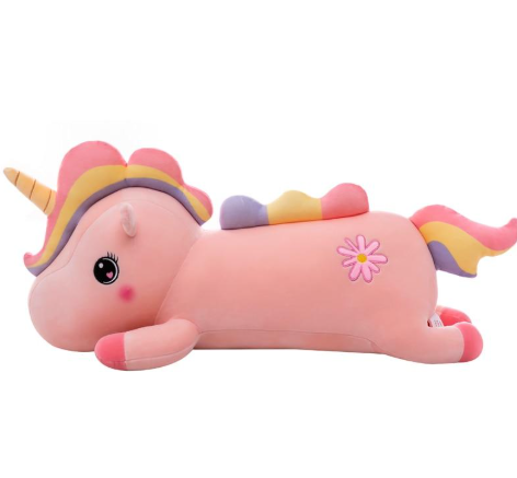 Дитячий набір Єдиноріг рожевий м’яка іграшка 60 см з пледиком 1,00 × 1,70 м Дитячий набір Єдиноріг рожевий м’яка іграшка 60 см з пледиком 1,00 × 1,70 м