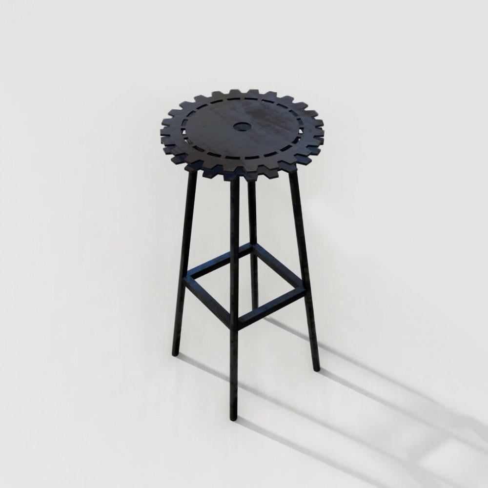 Стул металлический Karkas Шестерня 01