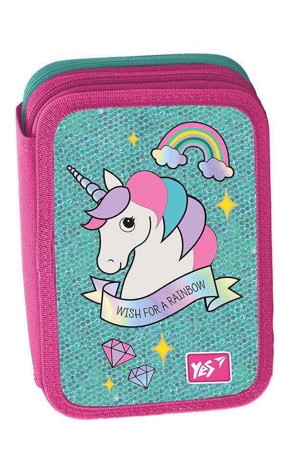 Пенал твердый YES двойной HP-01 Unicorn (533359)