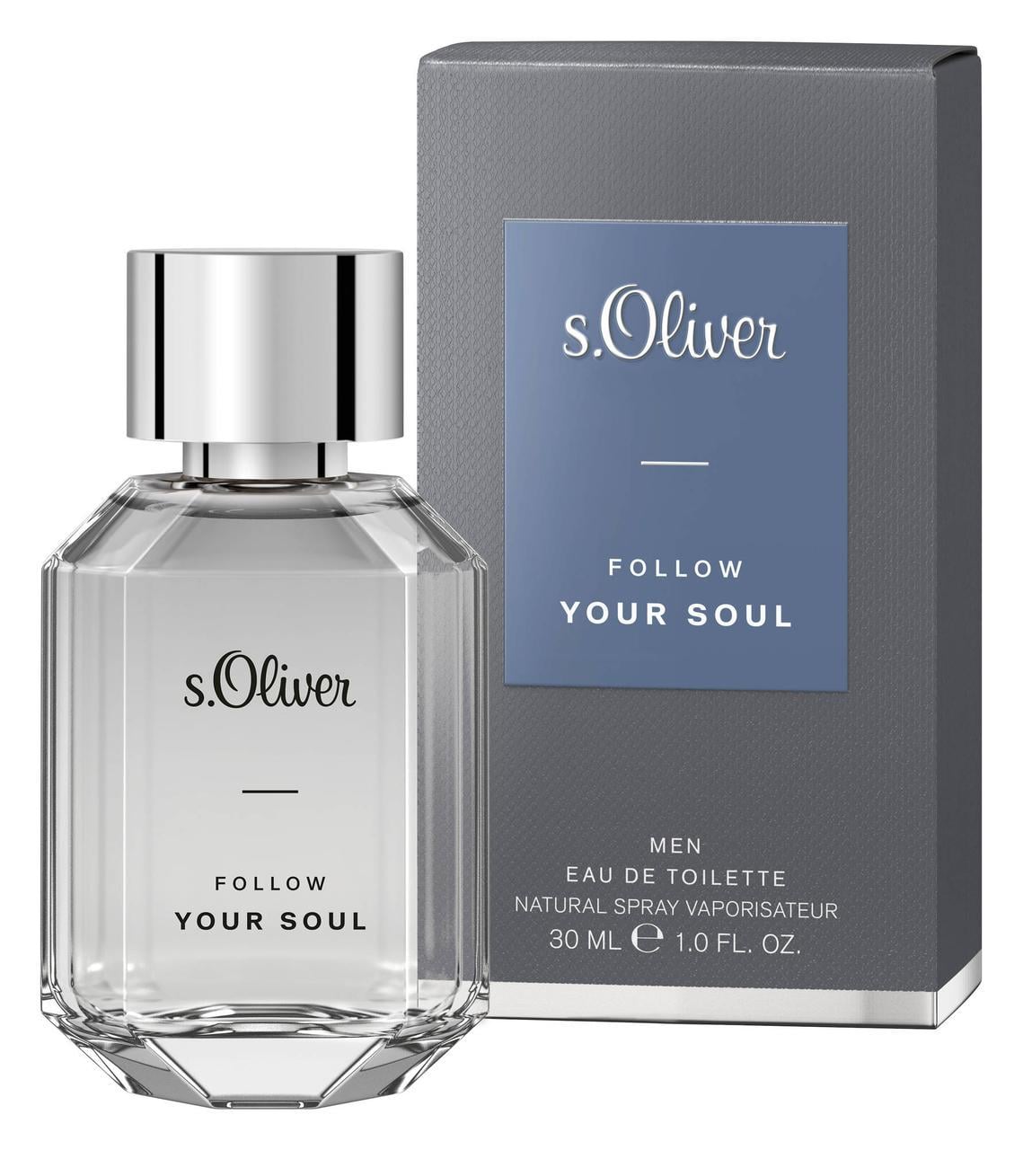 Туалетная вода для мужчин s.Oliver Follow Your Soul 30 мл