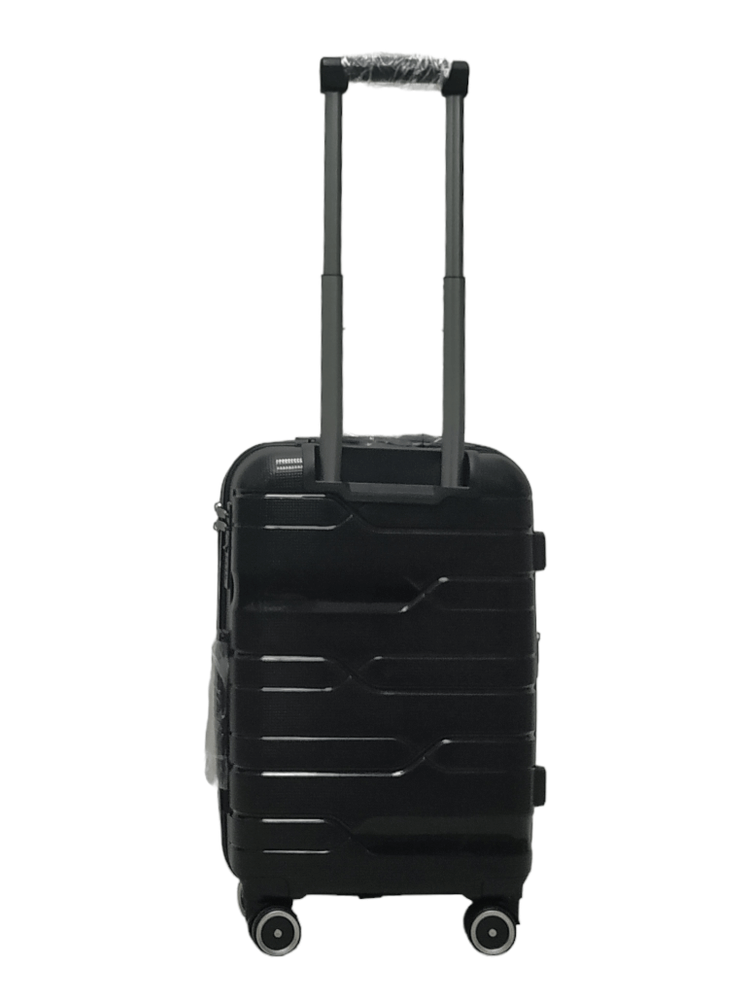 Валіза маленька поліпропілен Milano bag 0306 S 56х35х24 см 33 л Чорний - фото 3