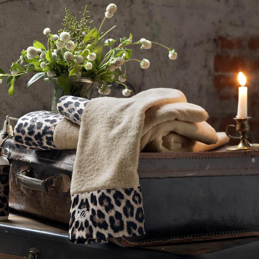 Набор полотенец Tivolyo Home Leopard 50x100/75x150 см (2000022279956)