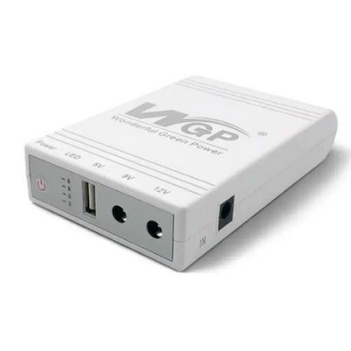 Источник бесперебойного питания для роутера MINI UPS WGP 103A на 10400 mAh 5/9/12V (WGP89) Источник бесперебойного питания для роутера MINI UPS WGP 103A на 10400 mAh 5/9/12V (WGP89)