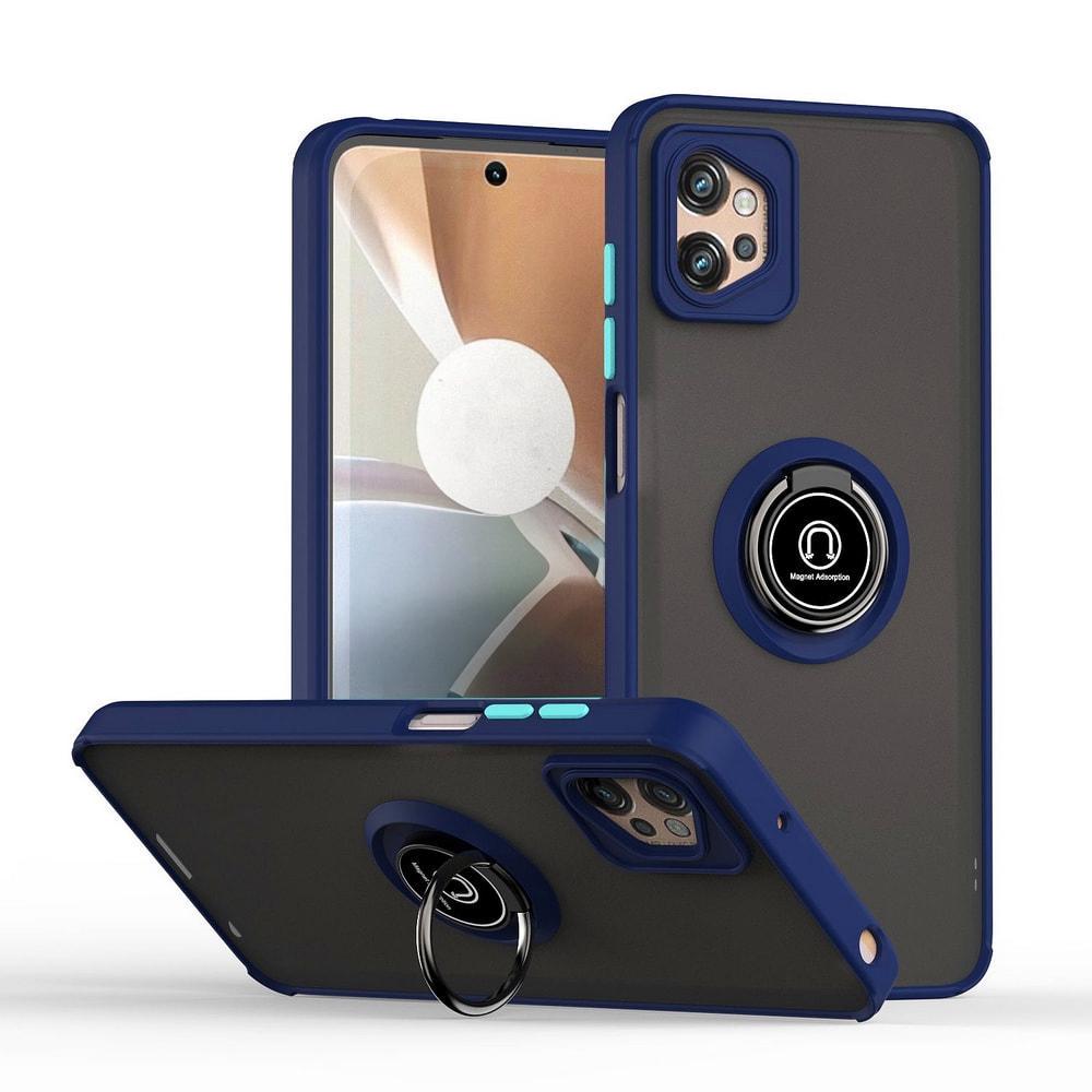 Защитный чехол MatteLuxe Motorola G32 (с кольцом) Blue (34070-28)