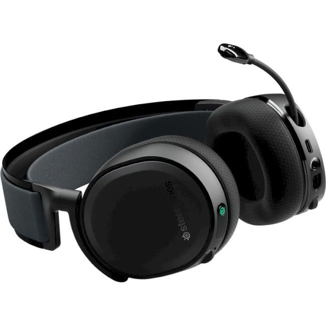 Навушники ігрові SteelSeries Arctis 7+ Wireless Black (61472) - фото 5