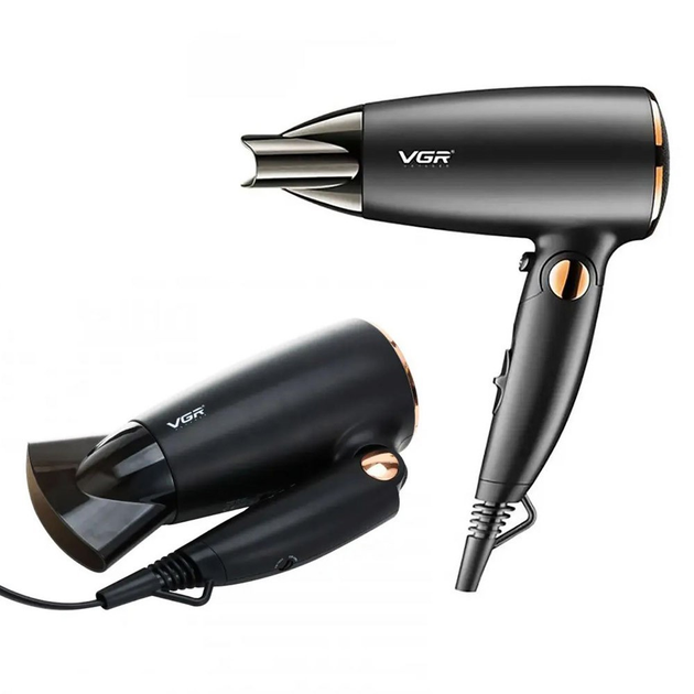 Фен VGR V 439 1600 Вт Чорний (GR-04752) - фото 4