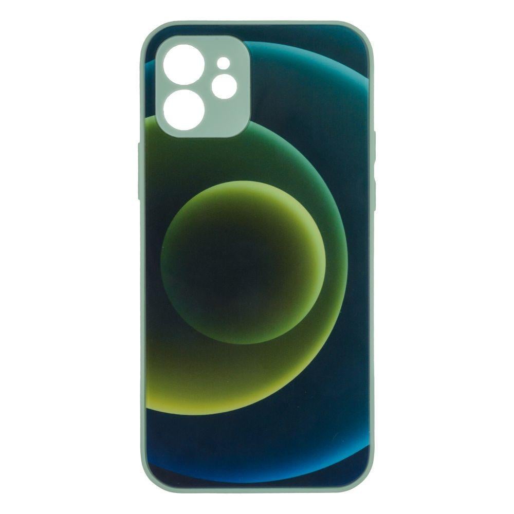 Силіконовий Чохол Накладка Glass TPU Prism Circles для iPhone 12