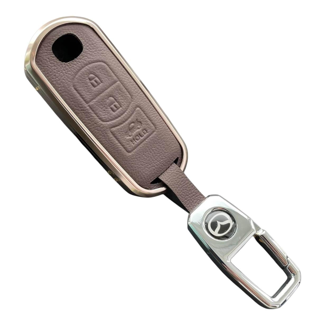 Чехол для ключа алюминиевый Mazda (ma1alb)