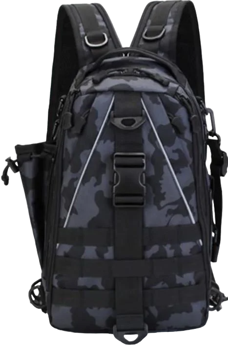 Сумка-рюкзак Черный камуфляж (513831) - фото 10