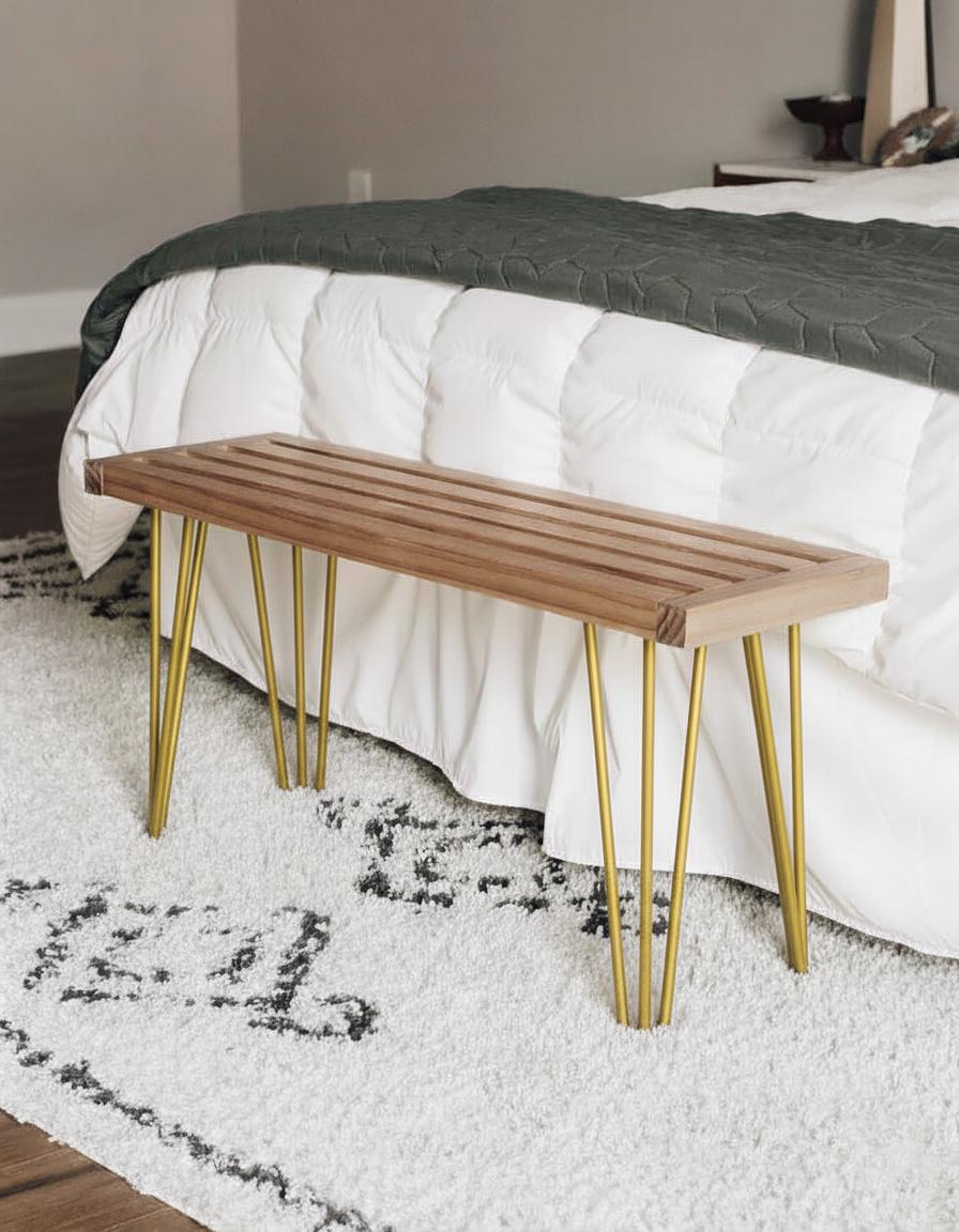 Ножка-шпилька для журнального стола тройная из металла 450 мм Золотой (1121) - фото 10 Ножка-шпилька для журнального стола тройная из металла 450 мм Золотой (1121) - фото 10