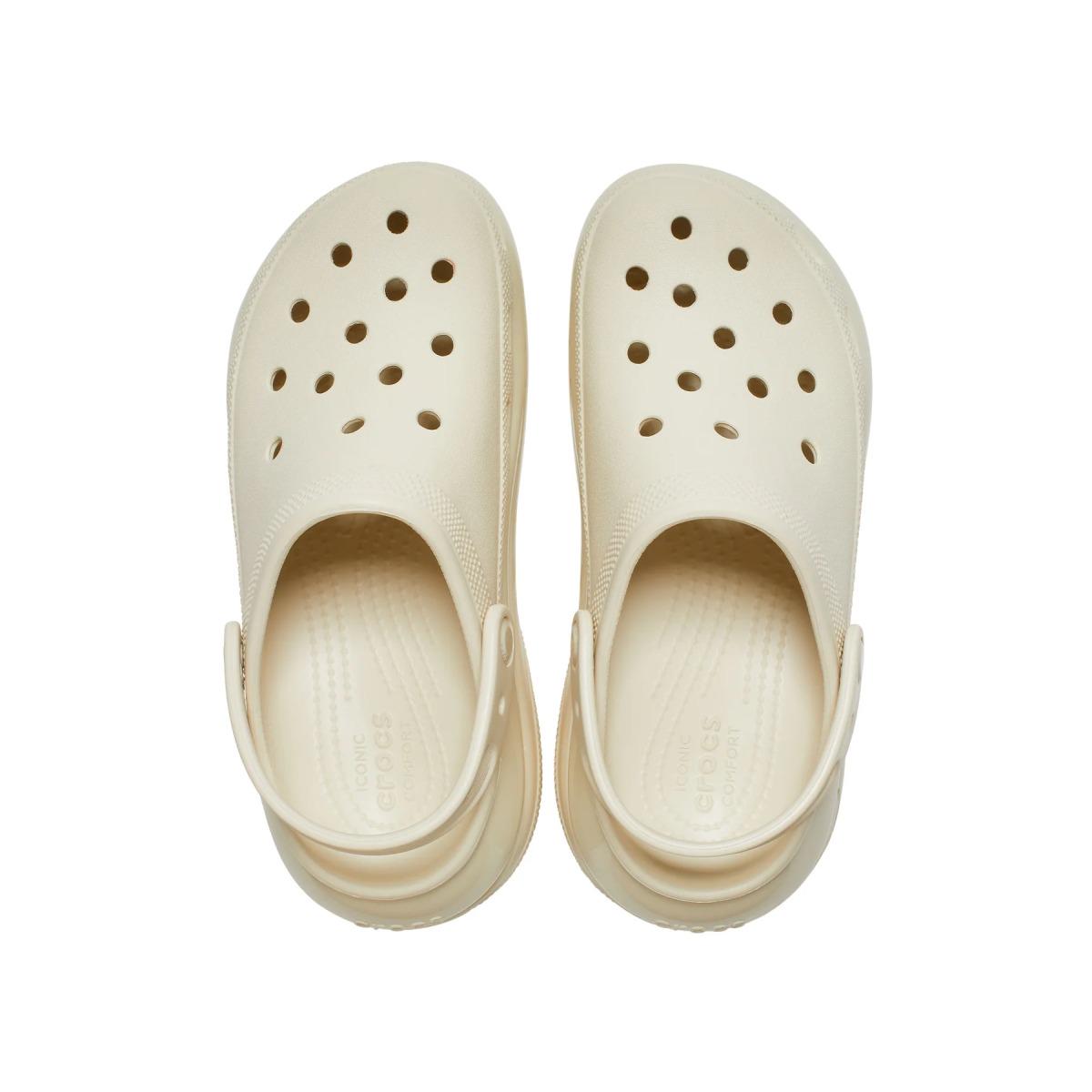 Сабо женские Crocs Mega Crush M5W7 р. 37 24 см Bone (207988) - фото 4