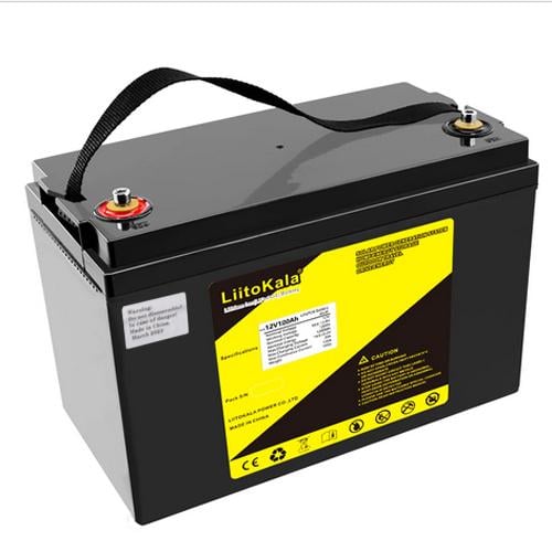 Аккумуляторная батарея LiFePO4 LiitoKala 12V 100Ah 3000 циклов (570420)