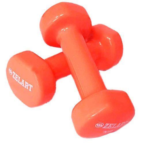 Гантели для фитнеса TA-5225 1 кг Коралловый (56363038) - фото 2