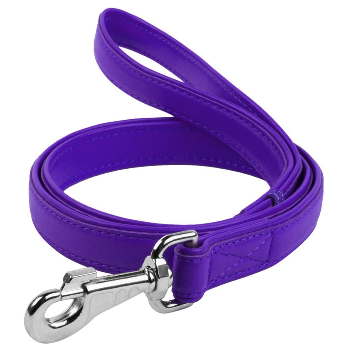 Поводок для собак кожаный Waudog Glamour 18 мм х 122 см Фиолетовый (33739 Col) Поводок для собак кожаный Waudog Glamour 18 мм х 122 см Фиолетовый (33739 Col)