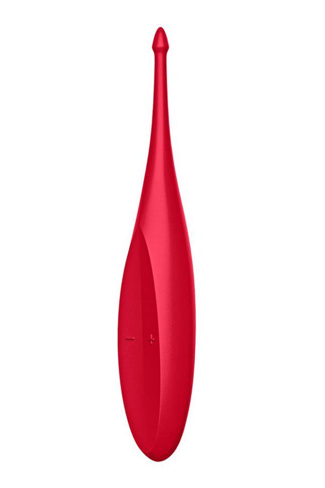 Вибратор Satisfyer Twirling Fun с гибкой горлышкой Красный (38024837)