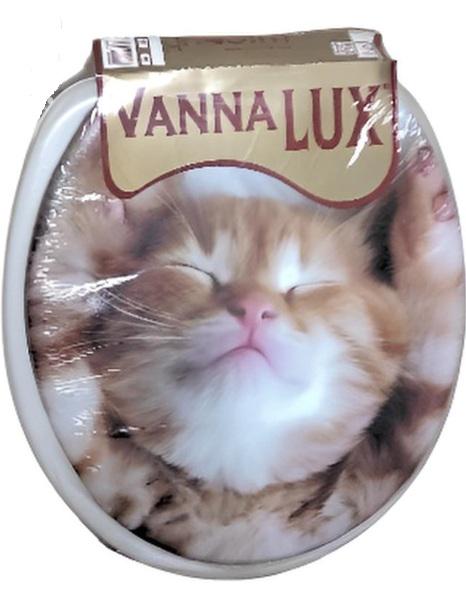 Сидение для унитаза мягкое Vanna Lux с рисунком (000031189-1)
