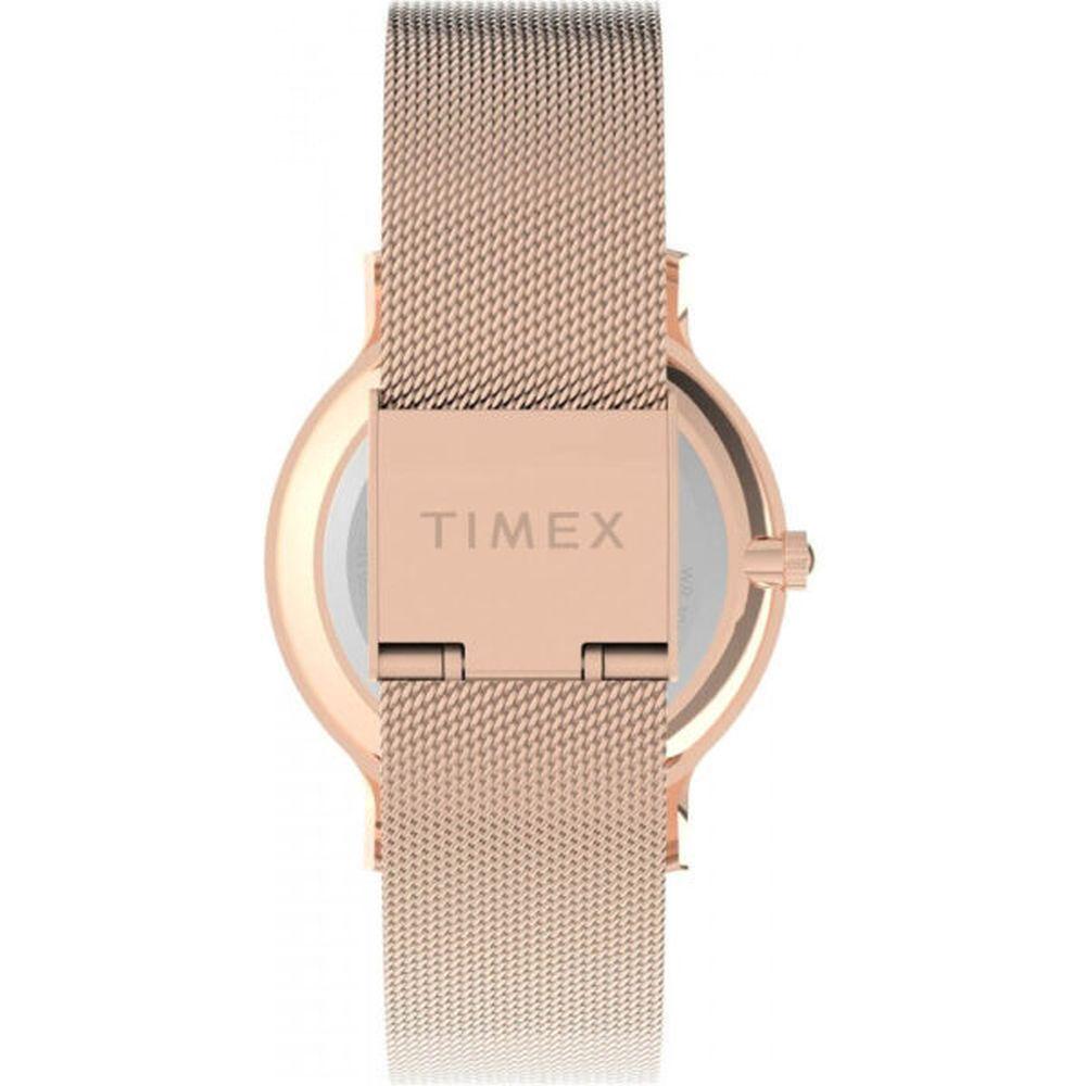 Наручний годинник жіночий Timex Transcend Floral кварцевий Pink (Tx2u98100) - фото 5 Наручний годинник жіночий Timex Transcend Floral кварцевий Pink (Tx2u98100) - фото 5