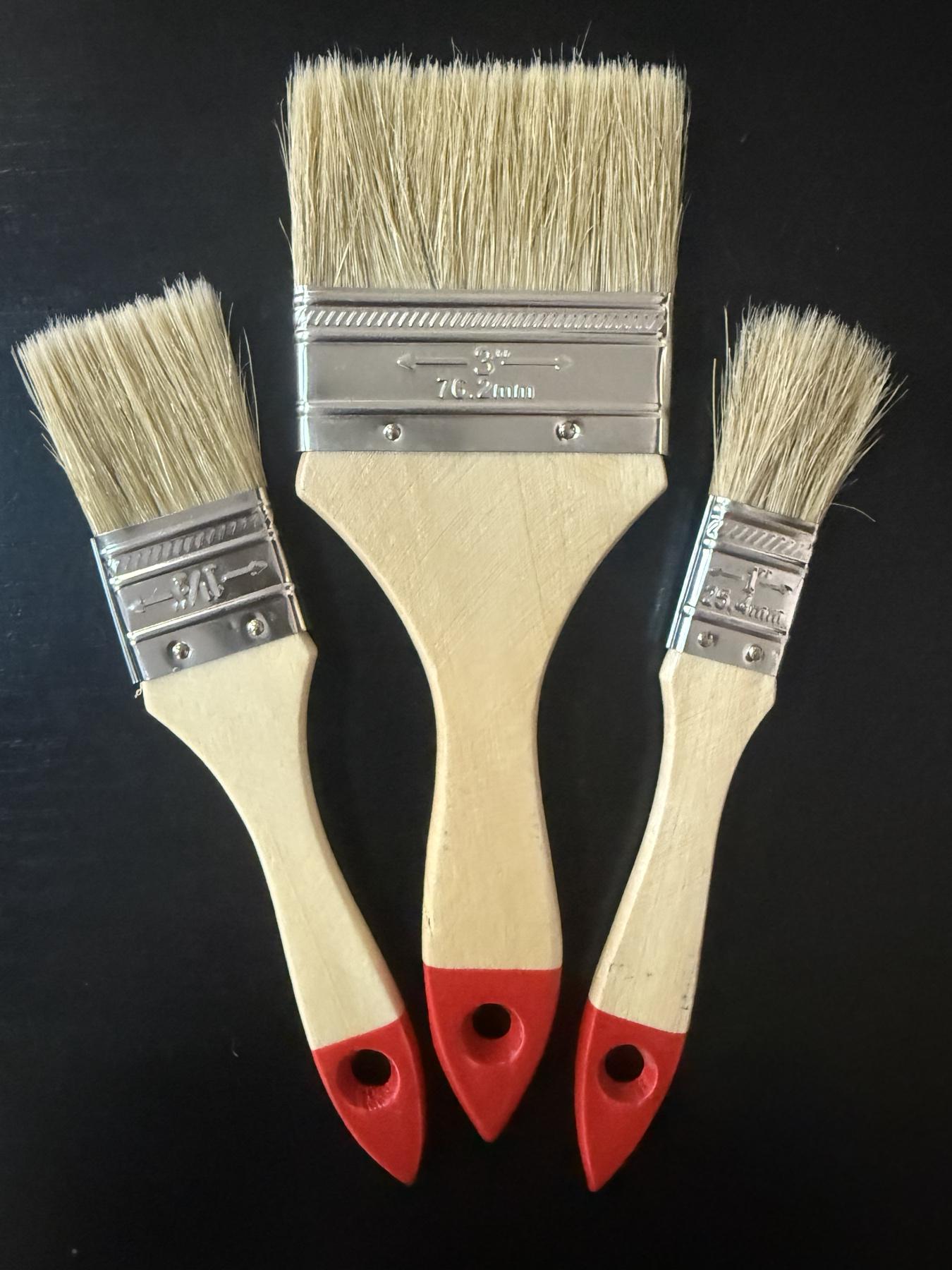 Пензлі малярні 3 набори 9 шт. 3" 76,2 мм 3 шт./1,5" 38,1 мм 3 шт./ 1" 25,4 мм 3 шт. (26671058) - фото 8 Пензлі малярні 3 набори 9 шт. 3" 76,2 мм 3 шт./1,5" 38,1 мм 3 шт./ 1" 25,4 мм 3 шт. (26671058) - фото 8