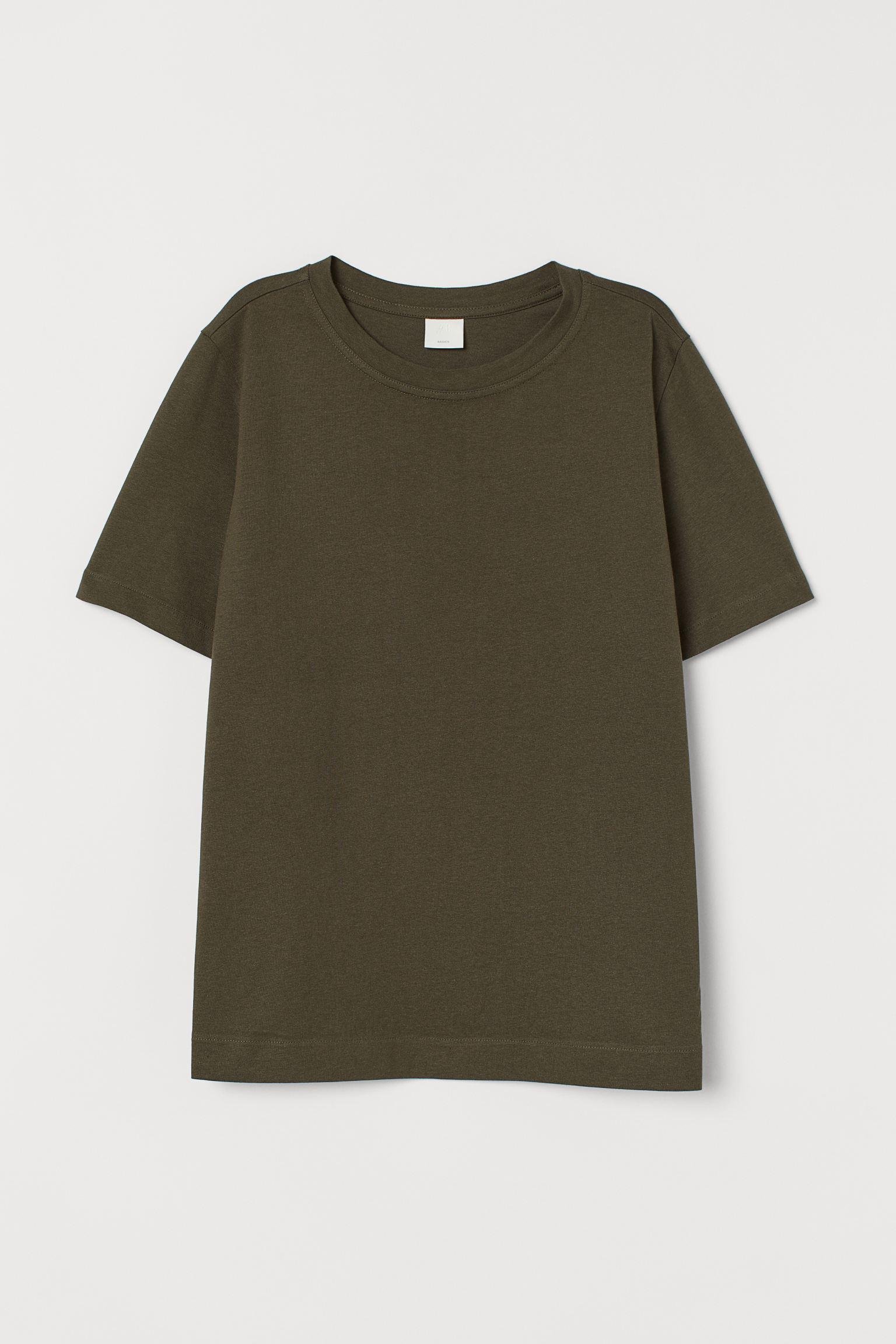 Футболка H&M XS Темно-зеленый (9058279680)