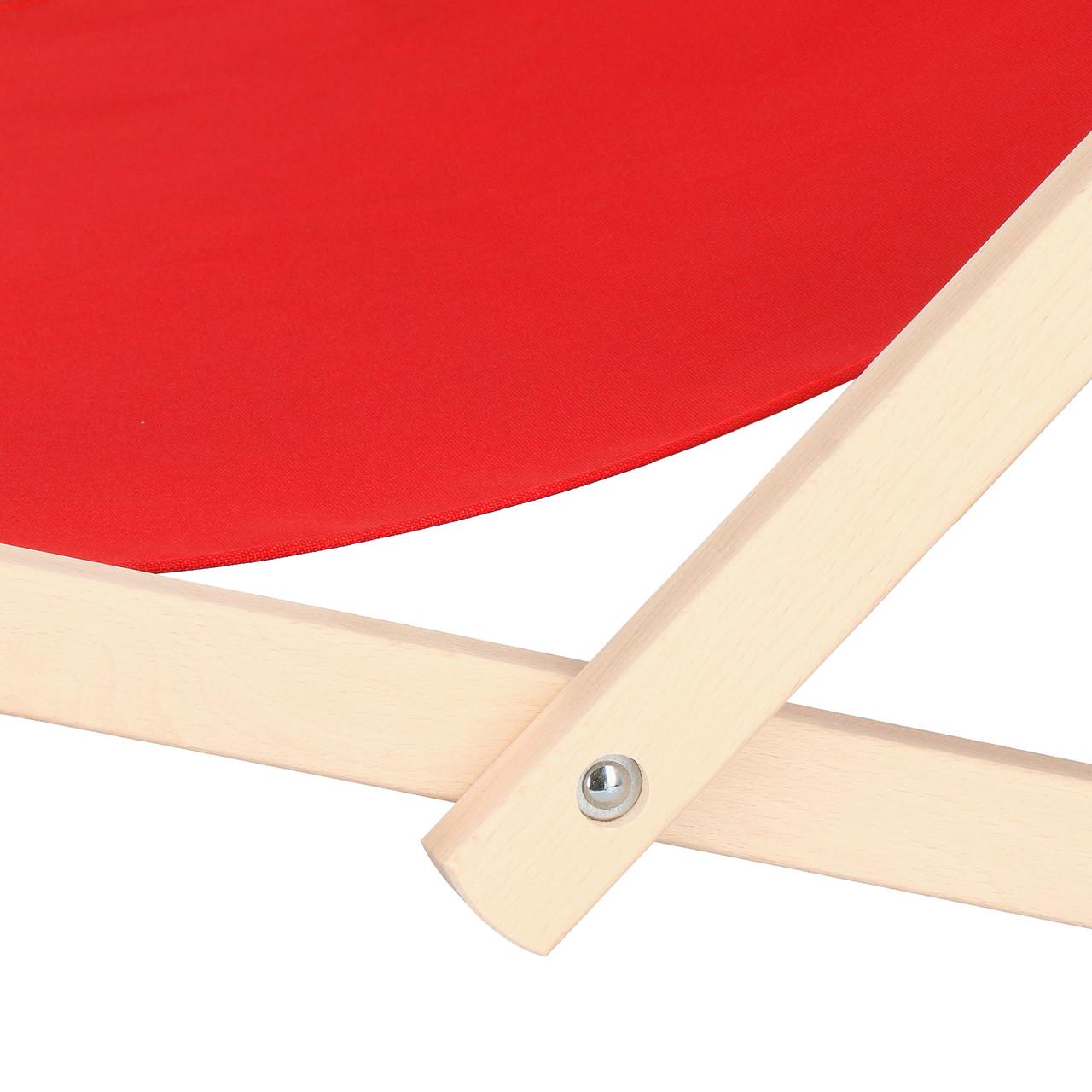 Крісло-лежак дерев'яне Springos DC0003 Червоний (2616420389) - фото 9 Крісло-лежак дерев'яне Springos DC0003 Червоний (2616420389) - фото 9