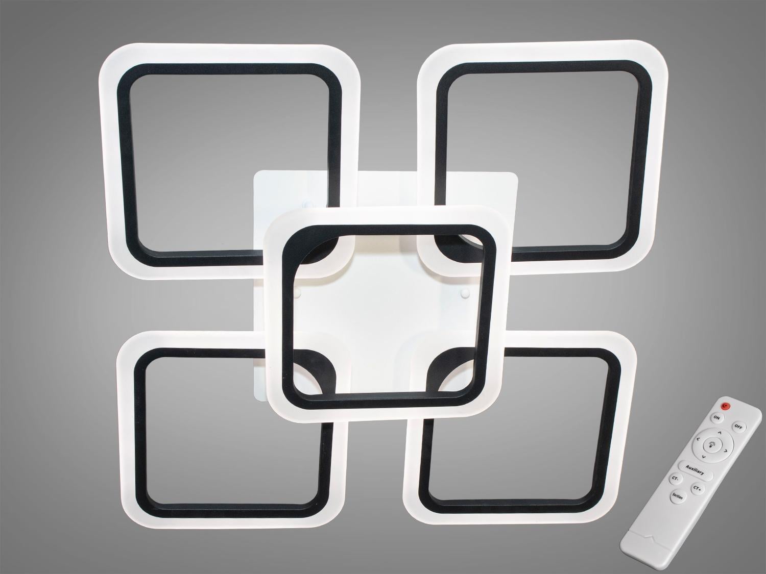 Люстра LED Diasha A8060/4/1BK 90W Черный