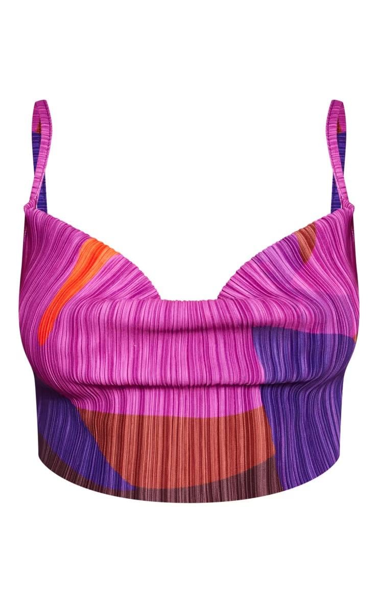 Топ женский плиссе Pretty Little Thing Розовый