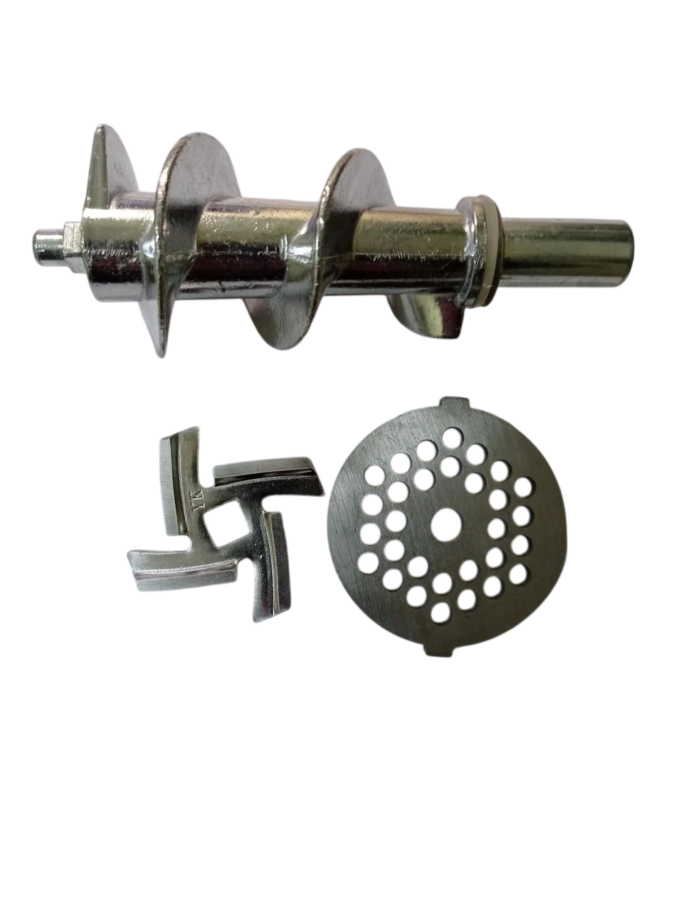 Шнек/нож и решетка на мясорубку CROWNBERG CB-4214 (1790246675) Шнек/нож и решетка на мясорубку CROWNBERG CB-4214 (1790246675)