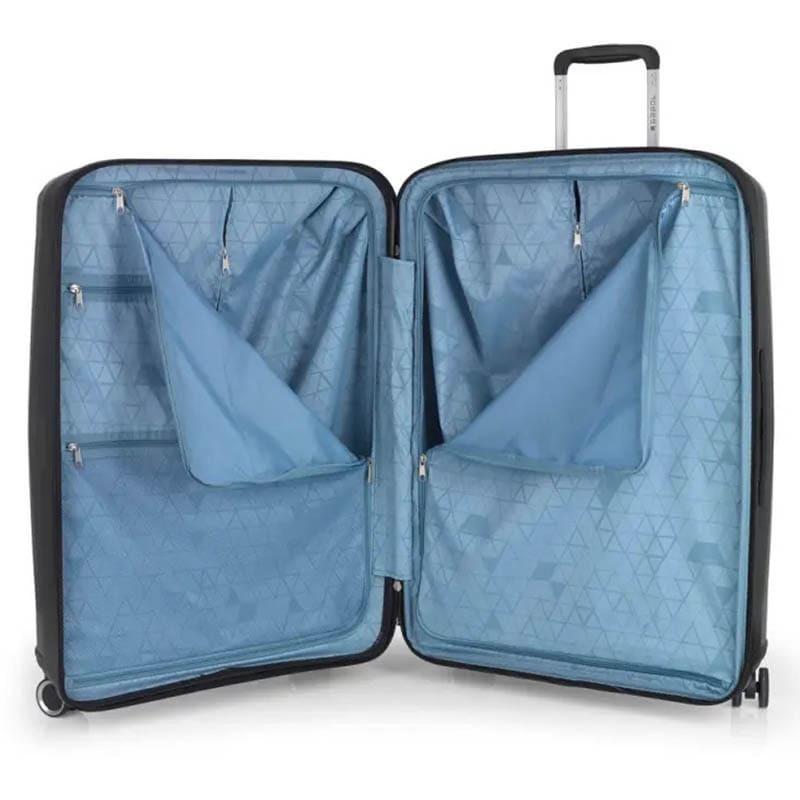 Чемодан на 4-х колесах Gabol Queens L 109/120 л Negro (931356) - фото 5 Чемодан на 4-х колесах Gabol Queens L 109/120 л Negro (931356) - фото 5